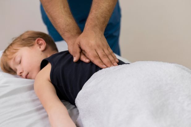 Pediatric physiotherapy